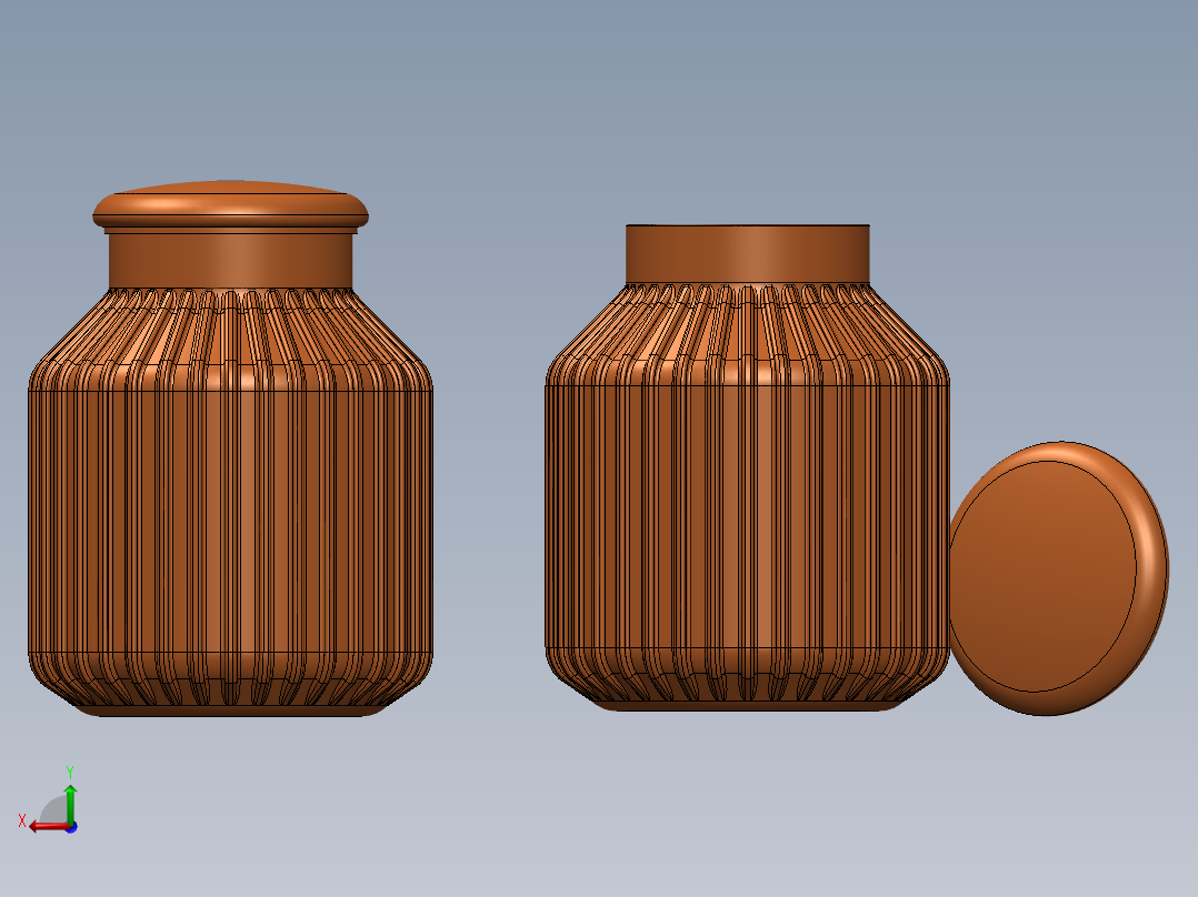 瓶子、罐子、桶(102)后视图