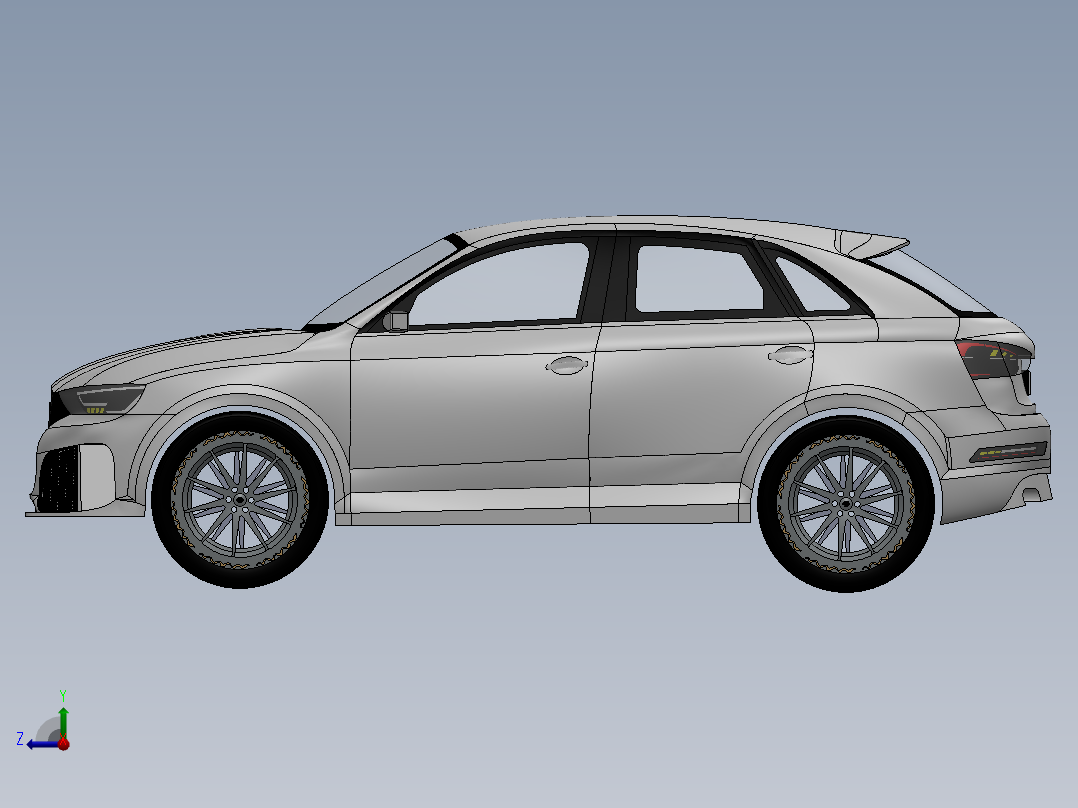 奥迪RS Q3右视图