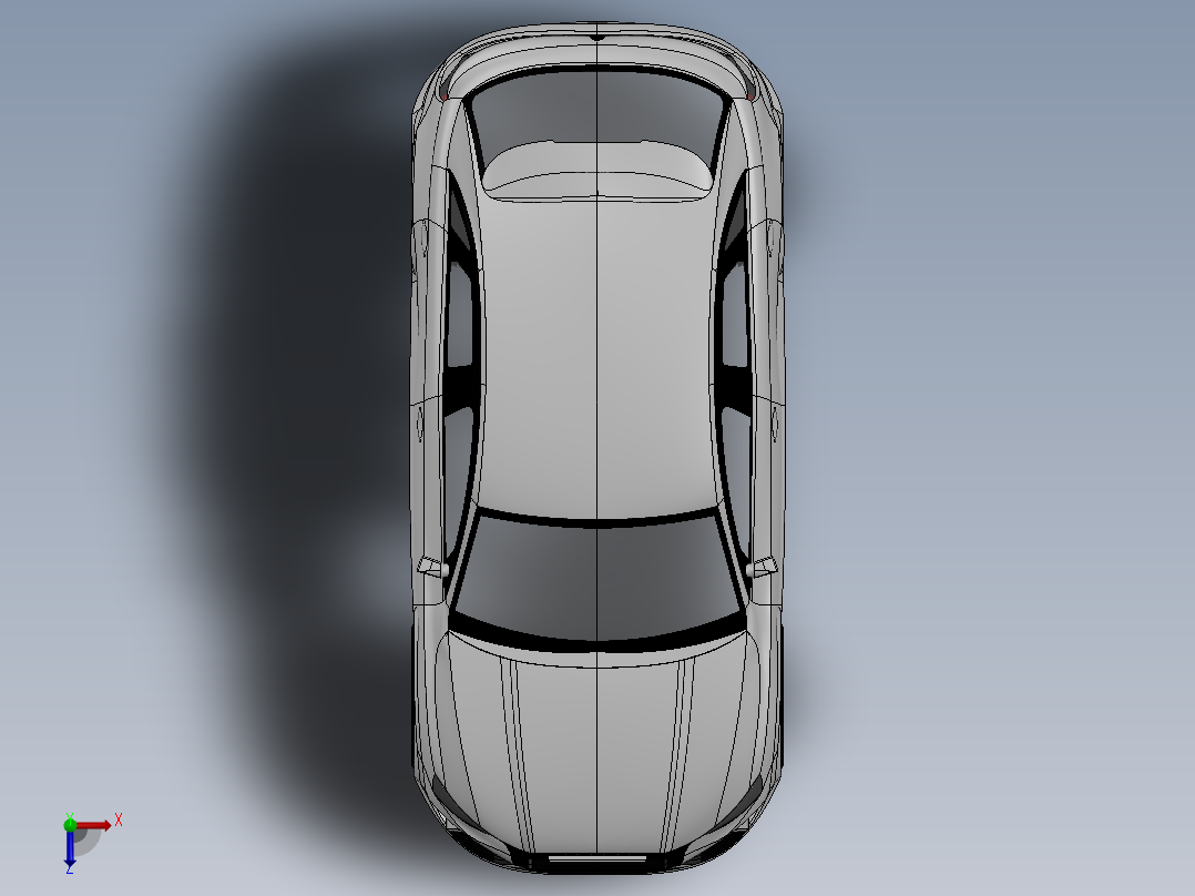 奥迪RS Q3俯视图