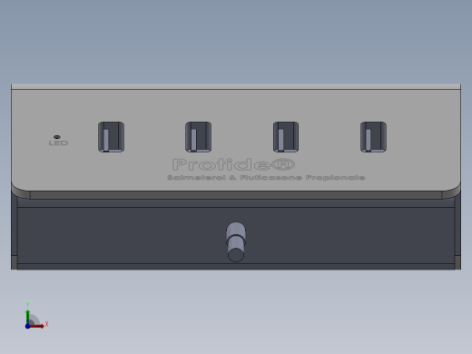 usb集线器3d设计14前视缩略图