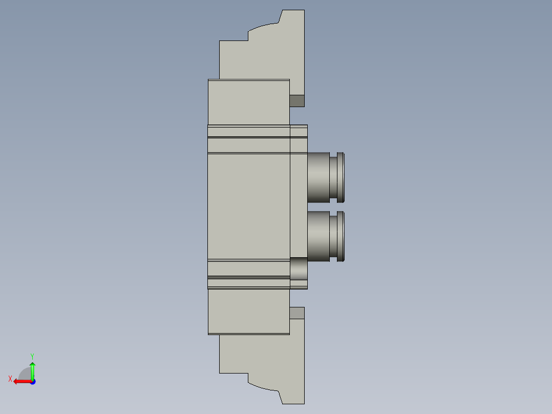 7V220J08B050电磁阀后视图
