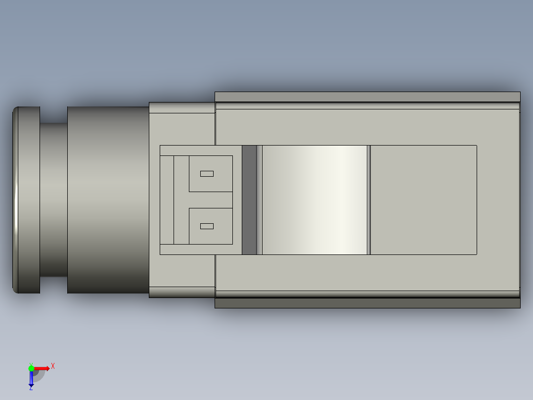7V220J08B050电磁阀俯视图