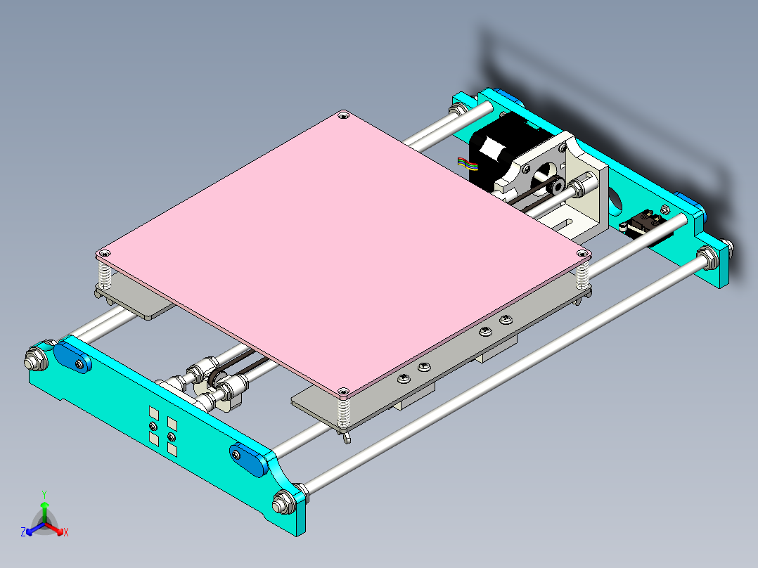 伺服平移机构设计