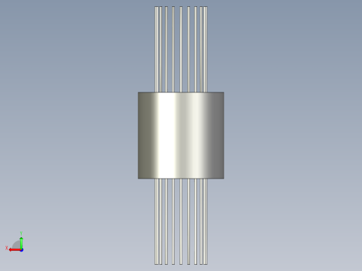 烧水壶盖自动检测设备设计-导电旋转环后视缩略图