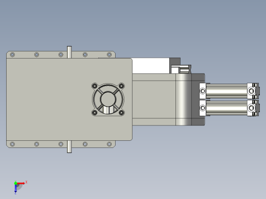 冲孔机装配体俯视缩略图
