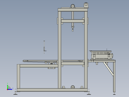 清洗--吹风--装置左视缩略图