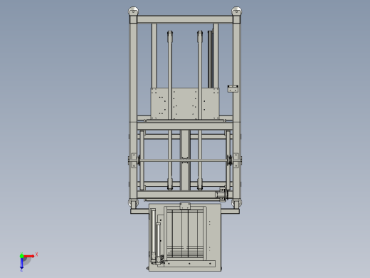 清洗--吹风--装置俯视缩略图
