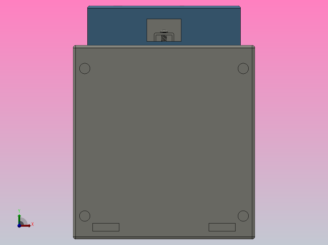 CJH(BH)-0.66系列接线式J型电流互感器[CJH(BH)-0.66-30J]前视图