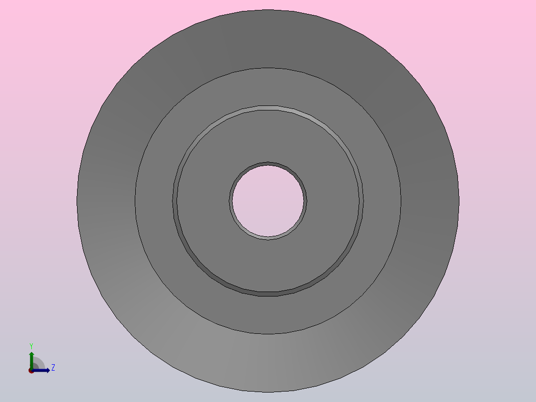 大凸缘型梯形齿同步带轮MXL型_SMXLCC-18-019-dc3-A左视图