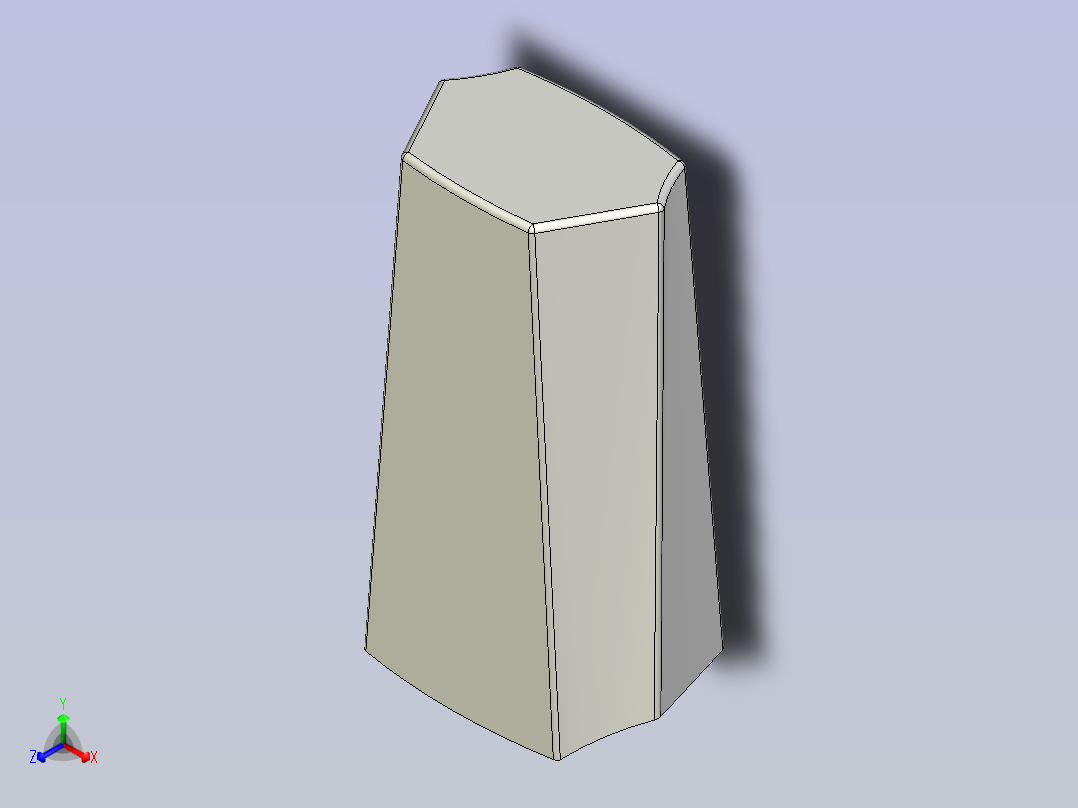 红外枪机主视图