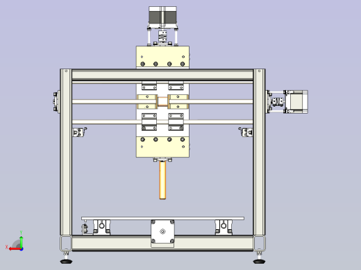 solidworks 3D打印机后视缩略图