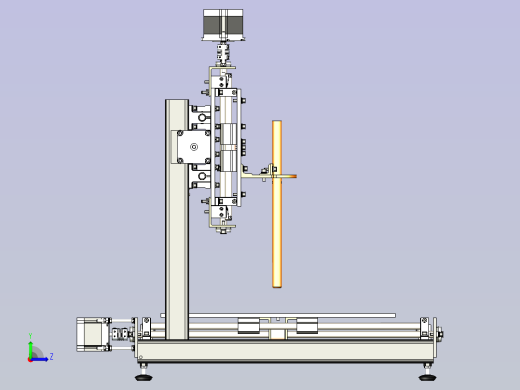 solidworks 3D打印机左视缩略图