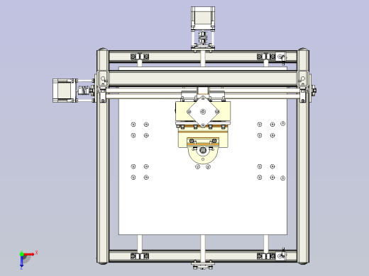 solidworks 3D打印机俯视缩略图