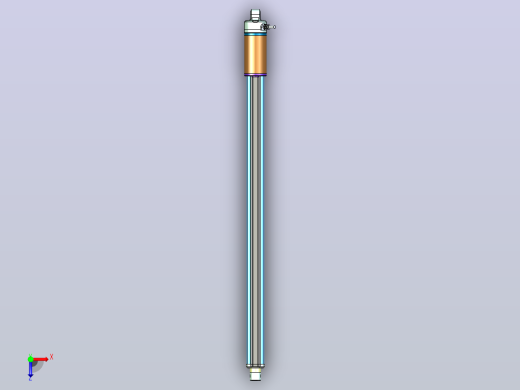 电动推杆2000N(ZJWSN-A1)[ZJWSN-A1-S500]俯视缩略图