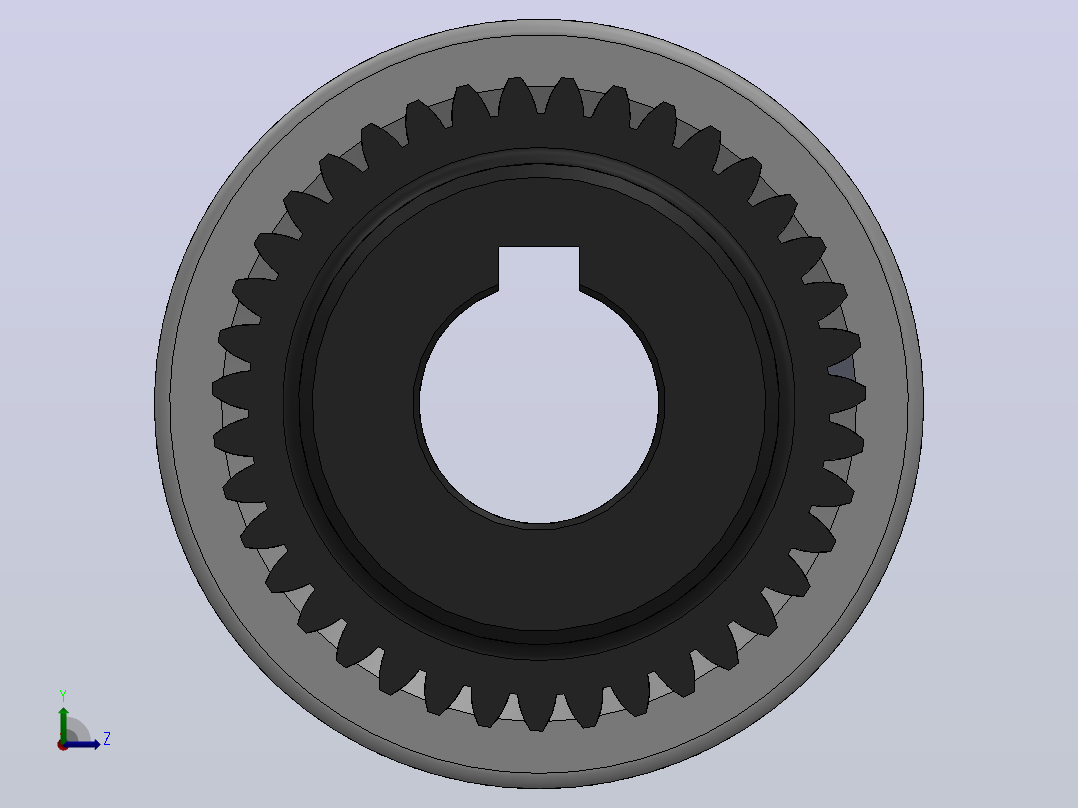 曲面联轴器_RGF-19-15-15左视图
