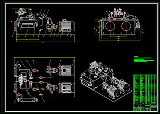 竖井掘进伞形钻机钻具推进液压系统设计（CAD+说明书）缩略图
