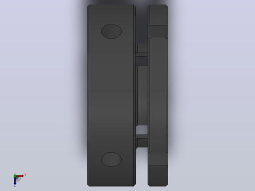 NKA开槽锁紧螺母[NKA M25×1.5]俯视缩略图