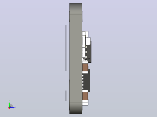 GY912使用ICM20948和BMP388加速度计、陀螺仪、磁力计、压力和温度左视缩略图