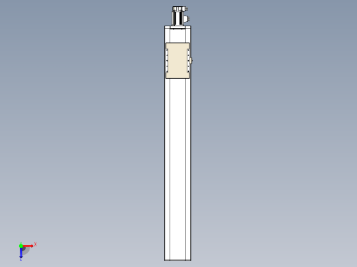 滚珠丝杠直线轴带导轨全封闭TPA-HCR-220D-3210C-L1500-M-C-P1K-N3俯视缩略图
