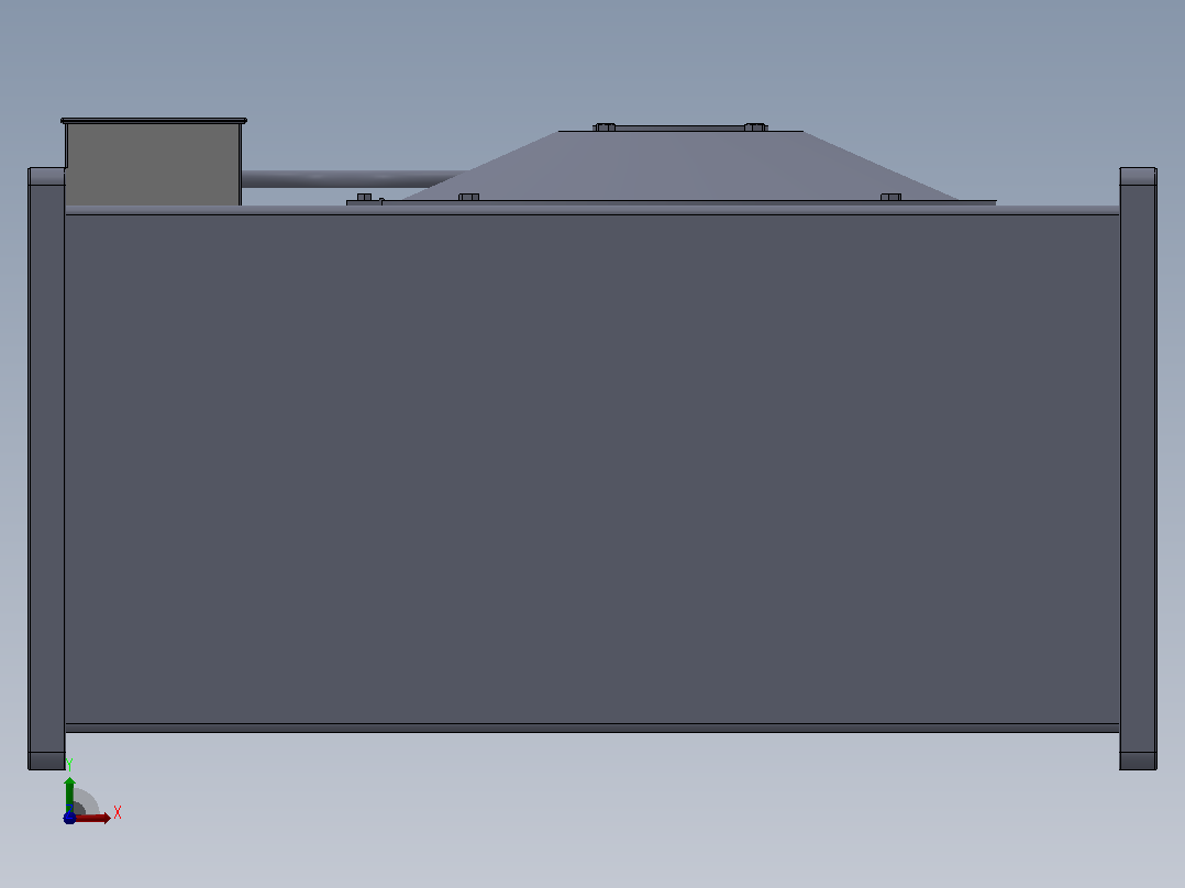 EKR600×300D1 EKR600×300F1方形管道风机[EKR600×300F1]前视图