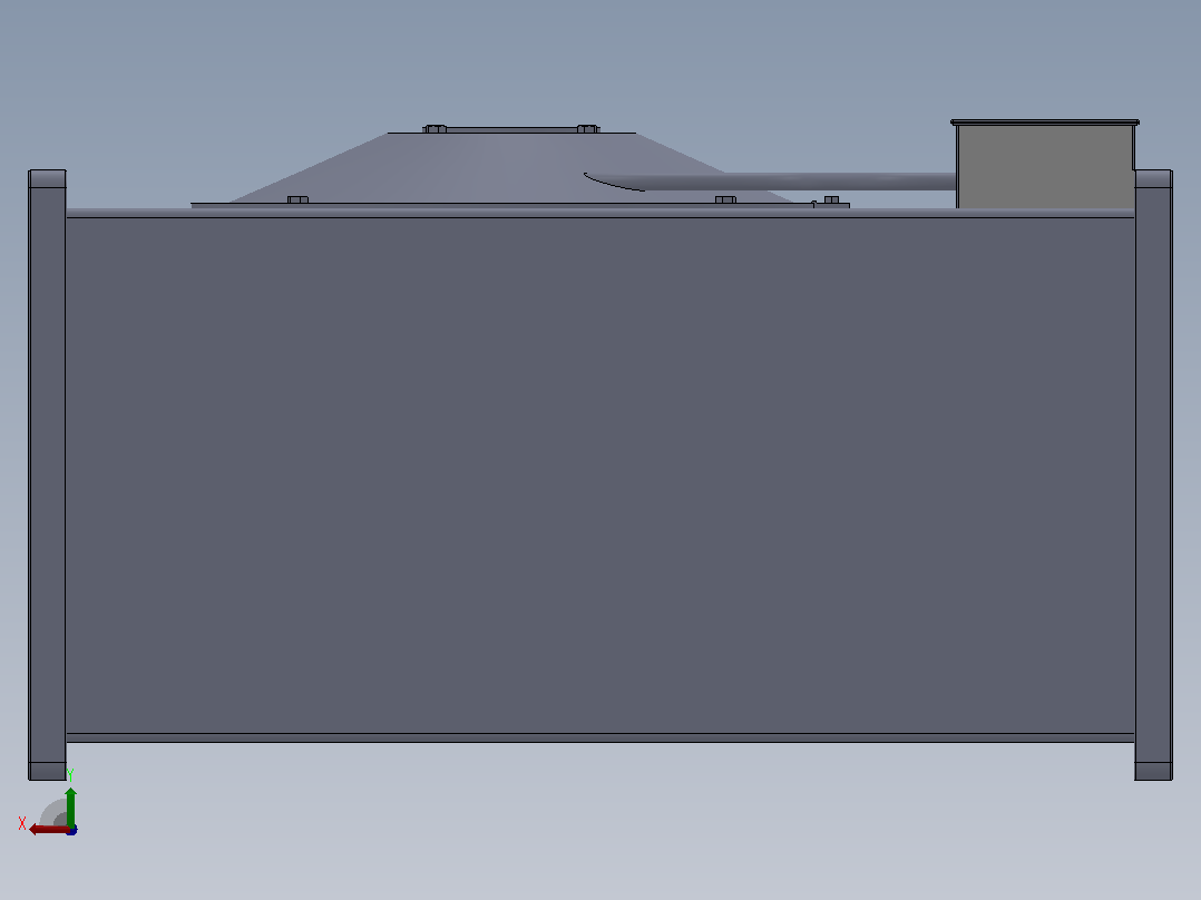 EKR600×300D1 EKR600×300F1方形管道风机[EKR600×300F1]后视图