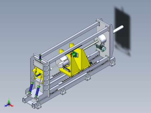 热水器筒体顶盖压装机step