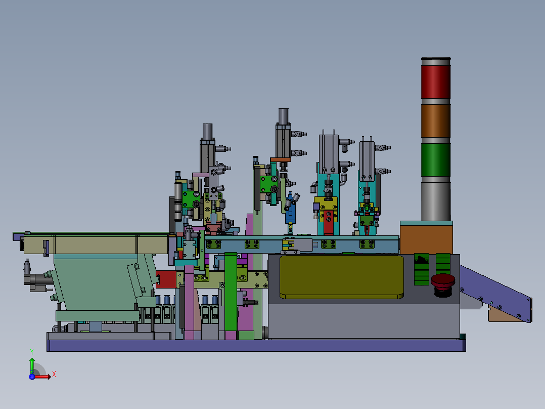 6台面自动机前视图
