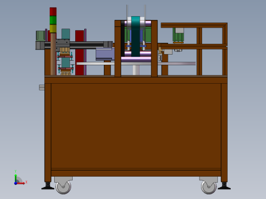 投料台方案前视缩略图
