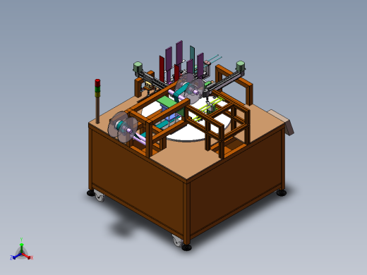 投料台方案正等轴测缩略图