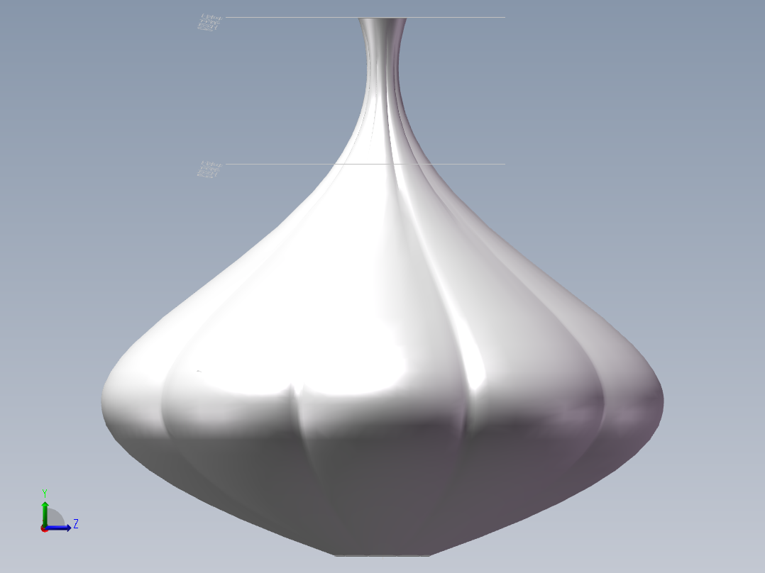 山东大白蒜左视图