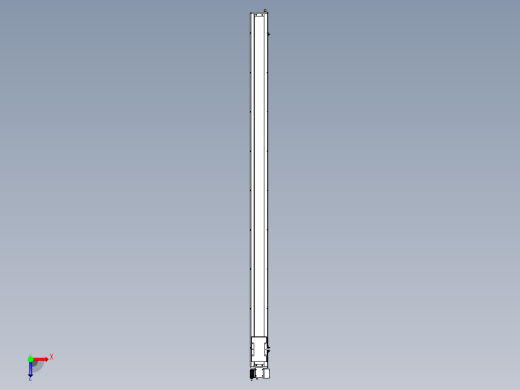 Toyo东佑达直线模组-ECB14-2400-RD俯视缩略图
