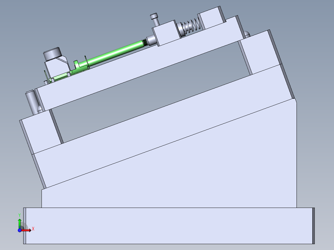 A55-PINOCCH10 第2道焊接治具前视图
