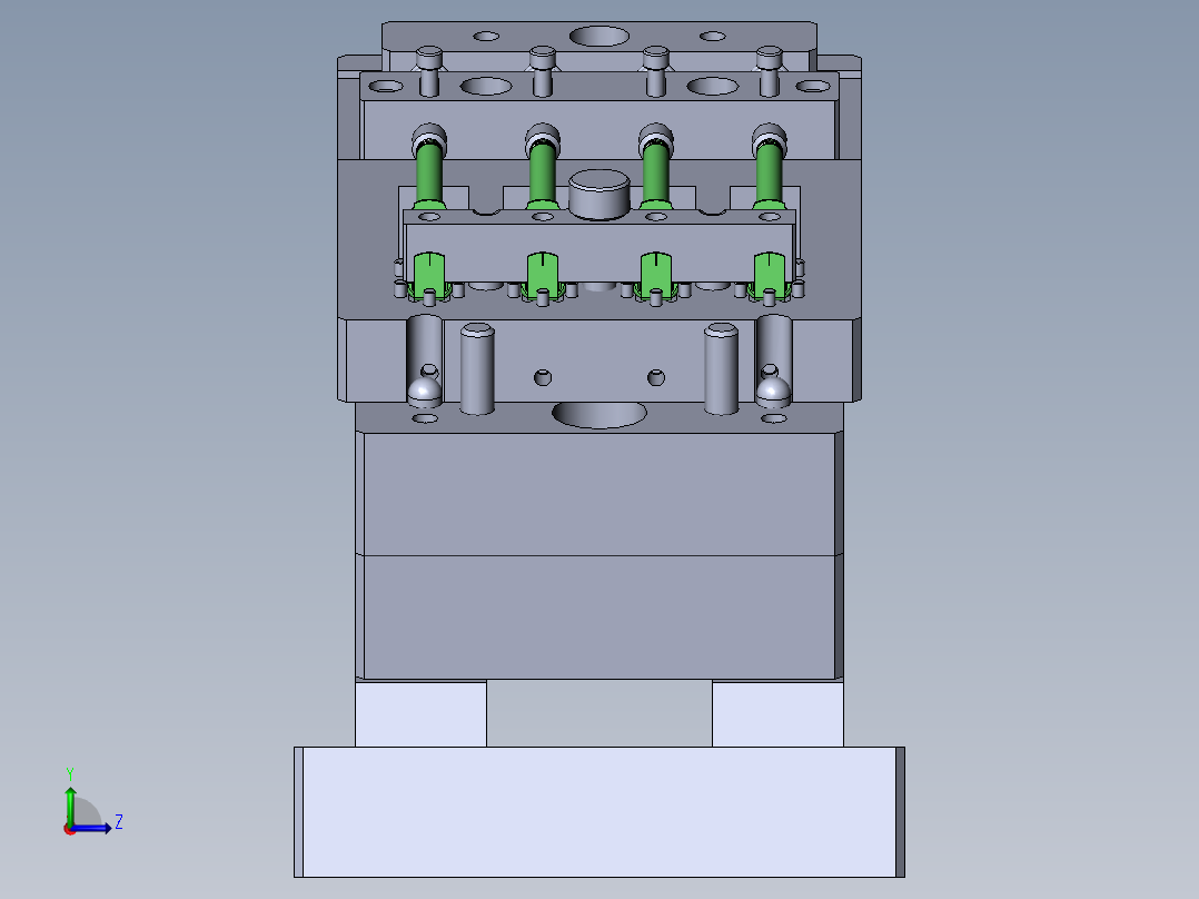 A55-PINOCCH10 第2道焊接治具左视图
