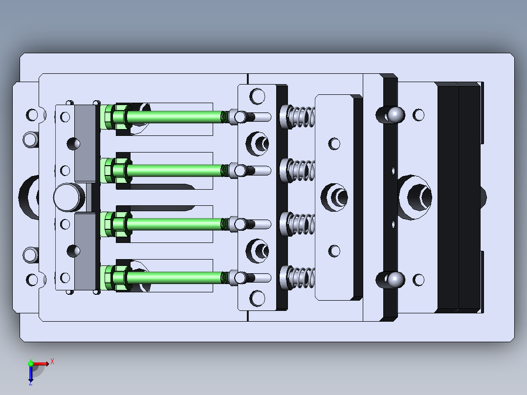 A55-PINOCCH10 第2道焊接治具俯视图