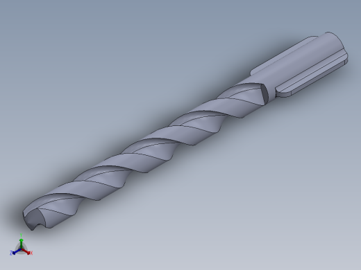 钻头正等轴测缩略图