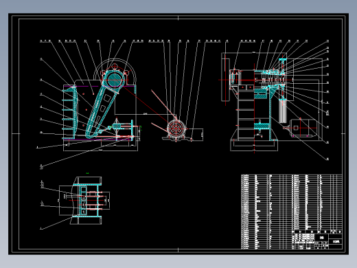 Q490-鄂式破碎机的设计