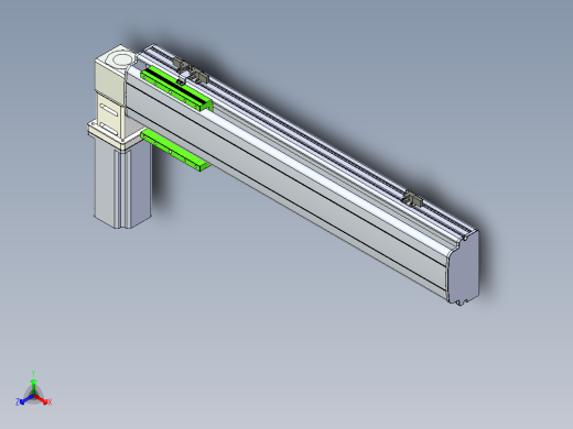 同步带滑台-半封闭B13-L90-S500-L-Z86-D3