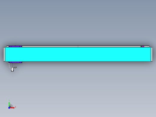 威洛博VL系列直线电机模组-VL17E2-S1500前视缩略图