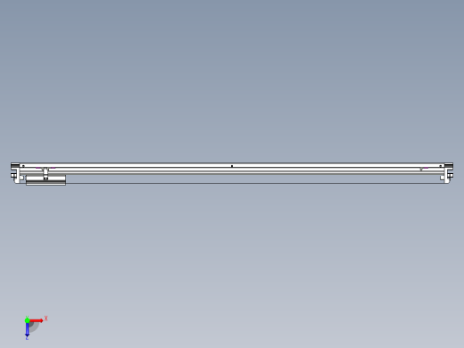 威洛博VL系列直线电机模组-VL17E2-S1500俯视缩略图