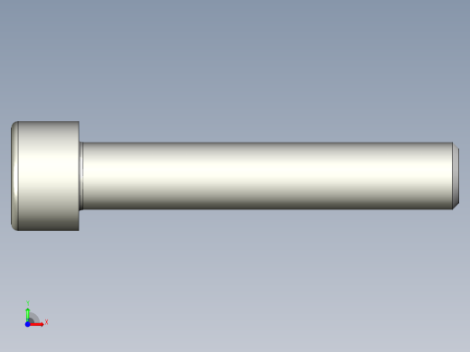 螺钉-DIN_912-M8x45.stp前视缩略图