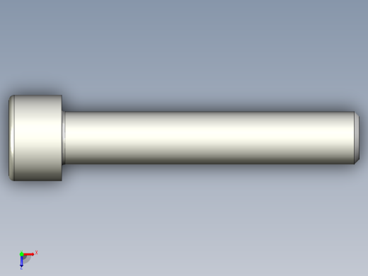 螺钉-DIN_912-M8x45.stp俯视缩略图