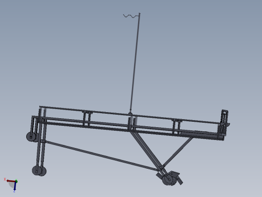 JX369-救护担架车的设计【含三维SolidWorks+文档】