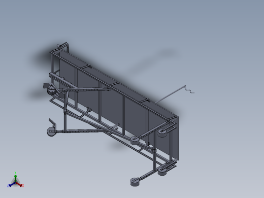 JX369-救护担架车的设计【含三维SolidWorks+文档】正等轴测缩略图