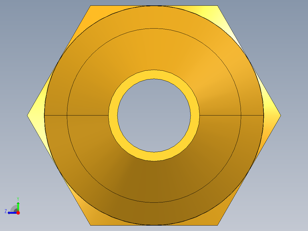 扩口式工业通用硬管接头Union 42F-3右视图