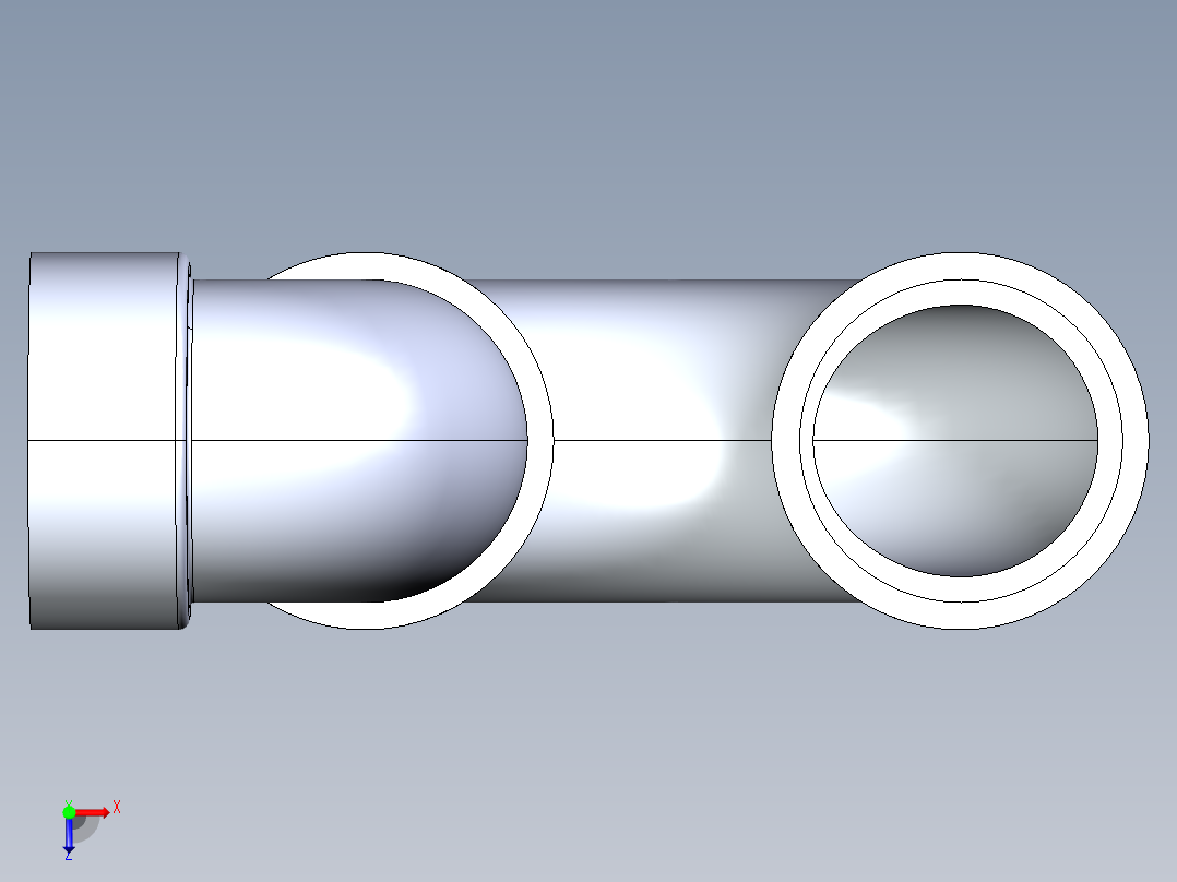 船舶管路系统S27_SeaDrainPLUS_P-Trap-SxS_37E172001_1-1-2in Sea Drain Plus - P-Trap-SxS俯视图