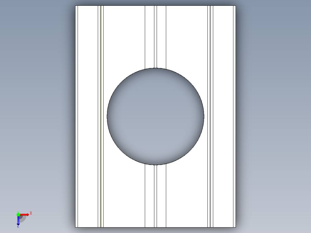 型材-BR 8 SLOT M8 SWIVEL-IN SLIDE BLOCK KJN529321俯视图