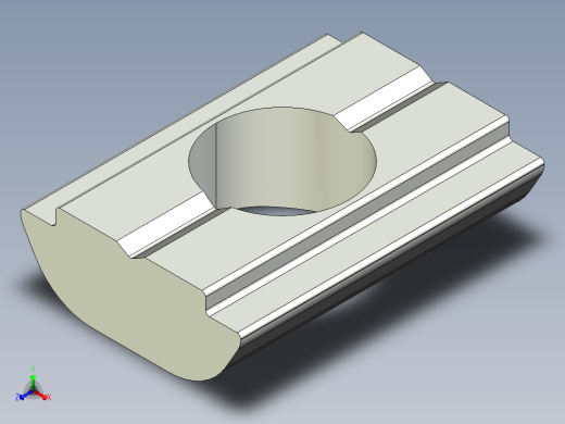 型材-BR 8 SLOT M8 SWIVEL-IN SLIDE BLOCK KJN529321正等轴测缩略图