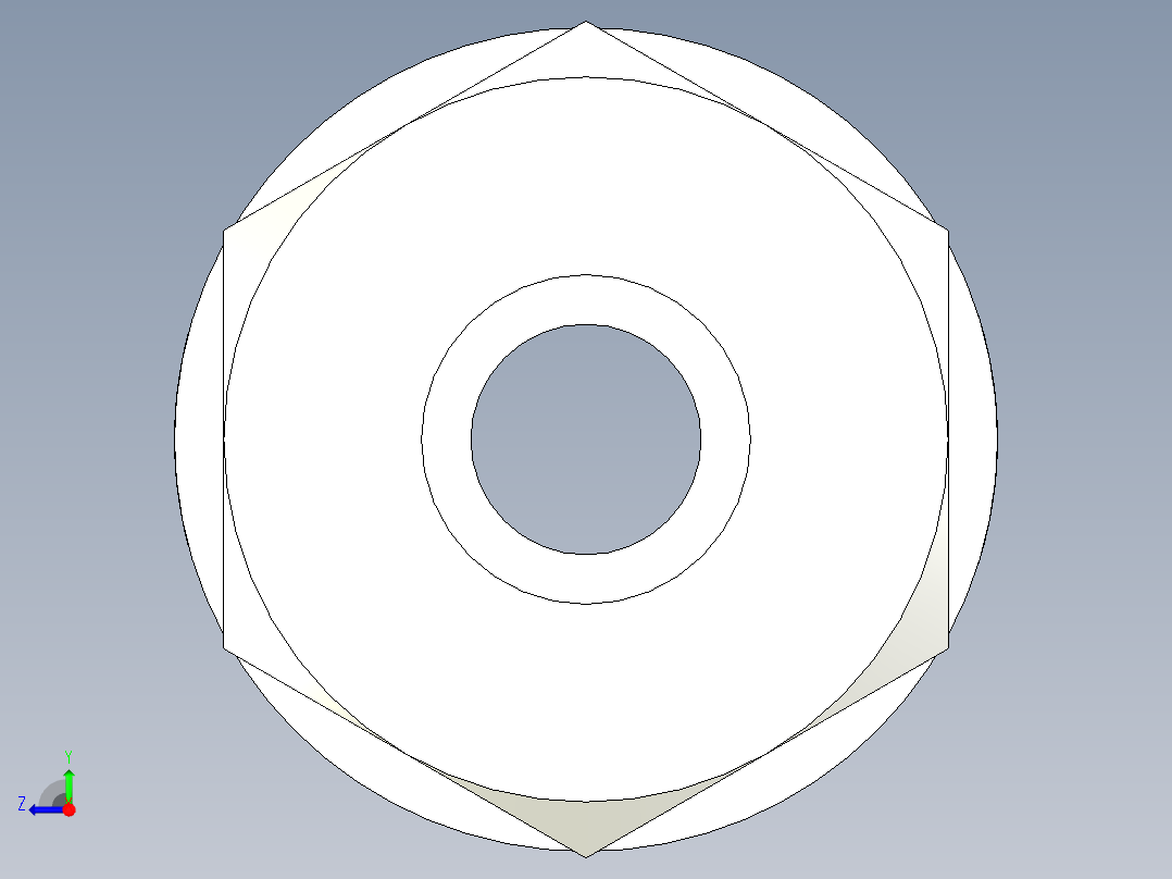 卡套式工业通用硬管接头EO_Weld_bulkhead_fitting_ESV10ZS71右视图