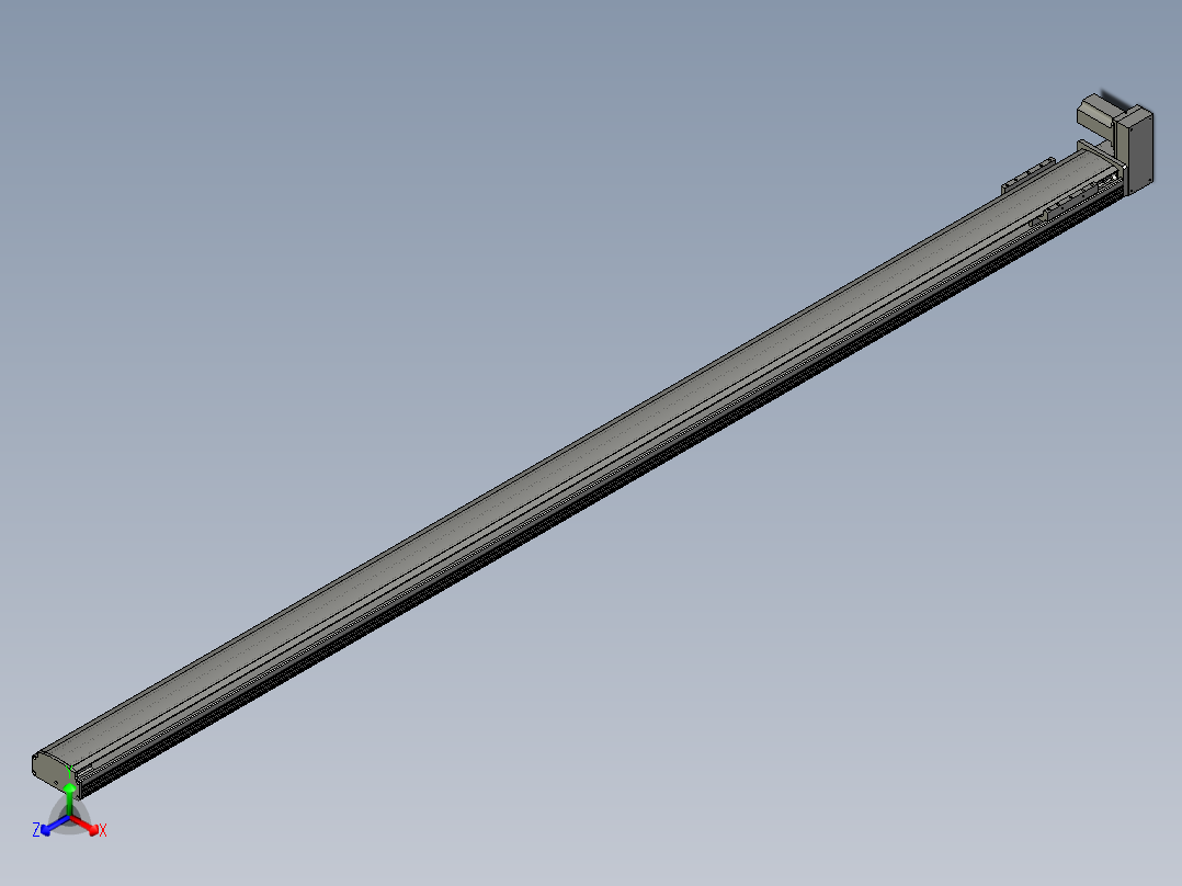 CCTL模组同步带-TL135B-LU-2700正等轴测图