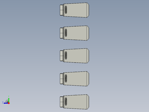 智能垃圾分类回收箱右视缩略图